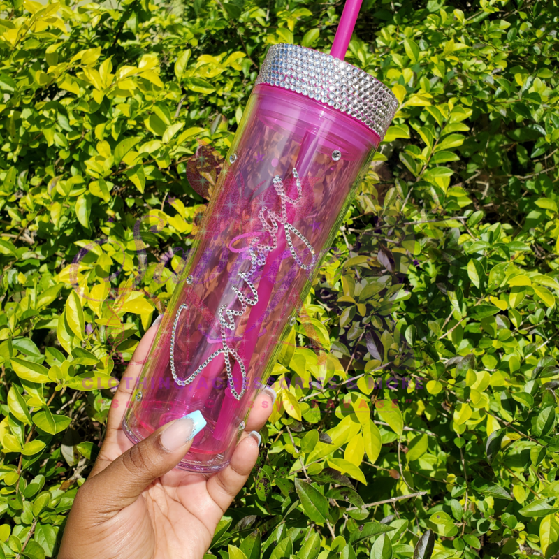 Custom Rhinestone Drinkware