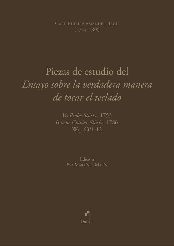 Piezas de estudio del "Ensayo sobre la verdadera manera de tocar el teclado"