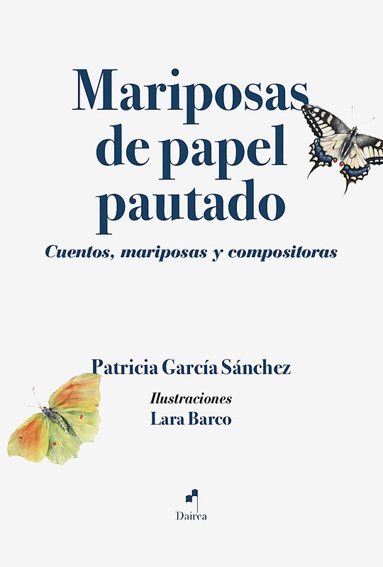 Mariposas de papel pautado Mariposas de papel pautado