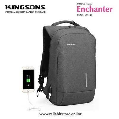 Enchanter&#39;s Style Laptop Backpack. KINGSONS. 13&quot;, 15&quot;