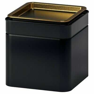 BLOMNING Coffee Tea Storage Tin. 10x10x10 cm