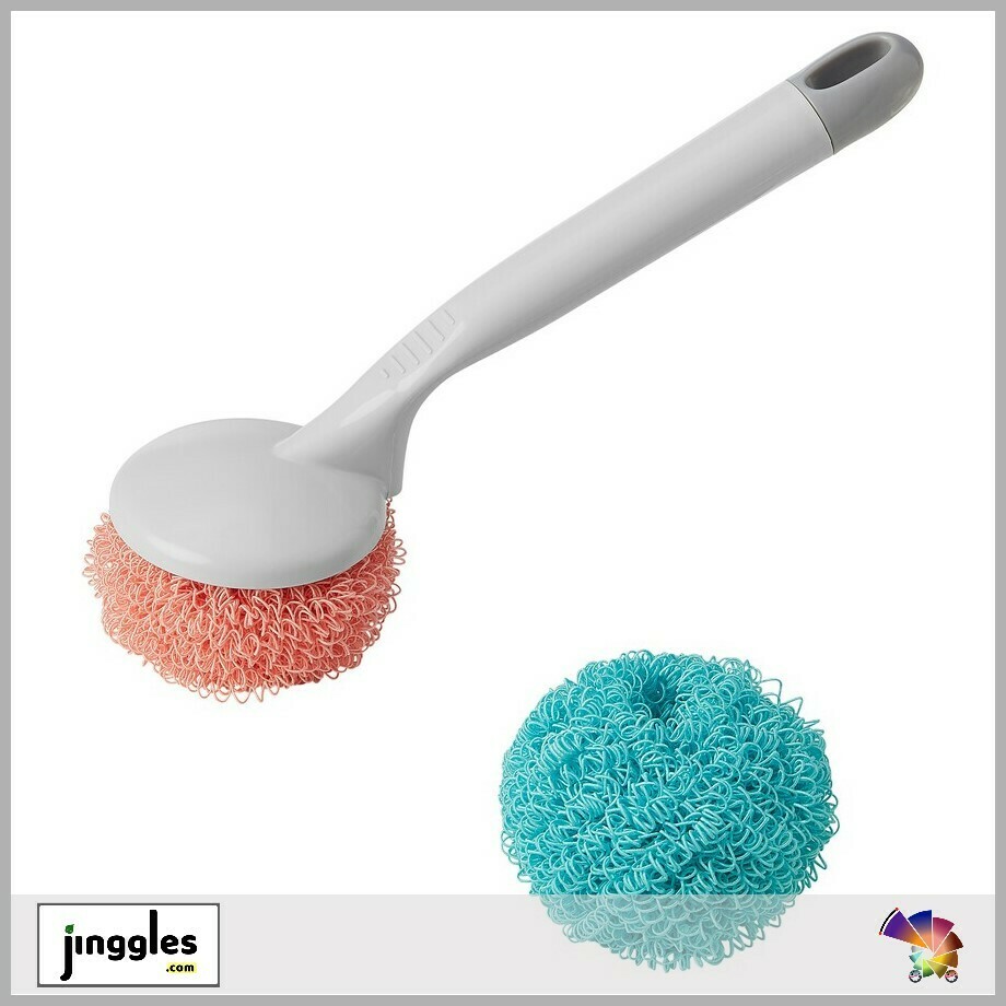 PEPPRIG Scrubbing Ball with Handle