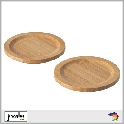 FÖRSEGLA Coaster. Bamboo. 9cm. 2xNos/Pack
