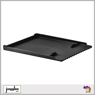RINNIG Dish Drainer. Double-Sided. Black. 40x31 cm