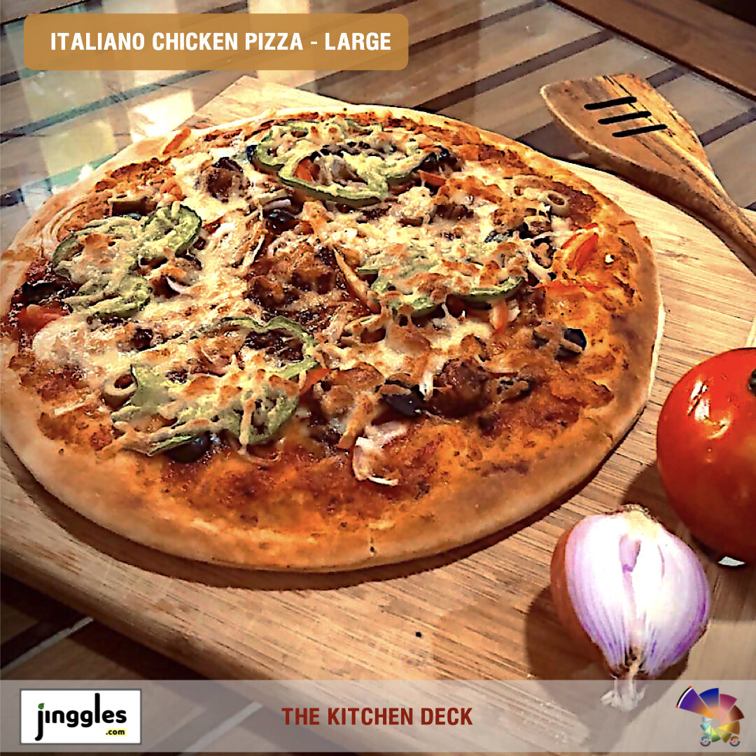 ITALIANO CHICKEN PIZZA (Large)