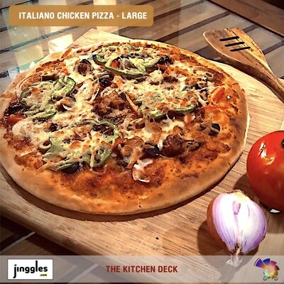 ITALIANO CHICKEN PIZZA (Large)