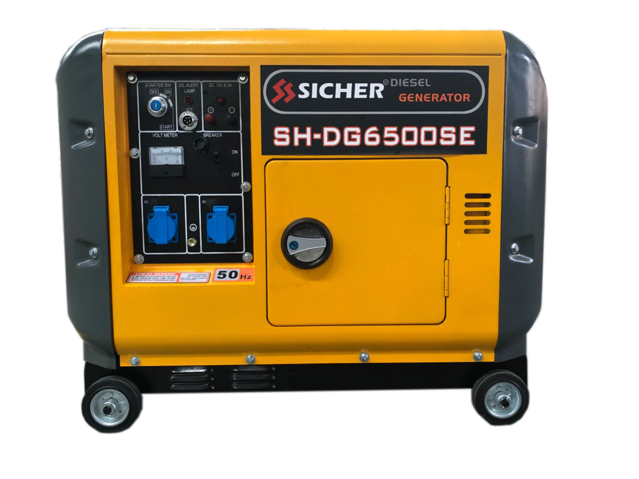 SICHER 5KW Diesel Silent Generator.