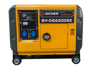 SICHER 5KW Diesel Silent Generator.