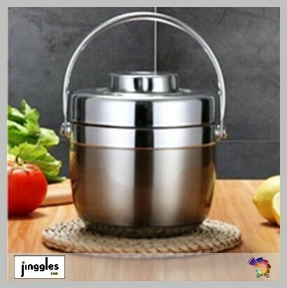 Thermal Insulated Food Carrier Containers. 1.2/1.5 Ltr, Storage Capacity: 1.2 Ltr, Colors: Rose Red