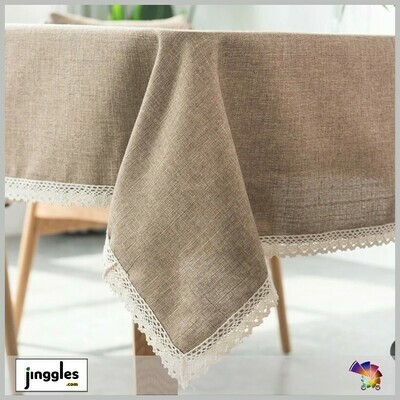 Modern Table Cloths in 6 Colors. 51&quot; x 67&quot;