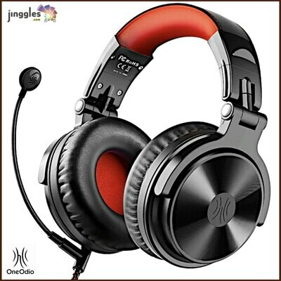 OneOdio A80 Gaming Headphone with Boom Stereo Mic. 80Hrs Play-Time.