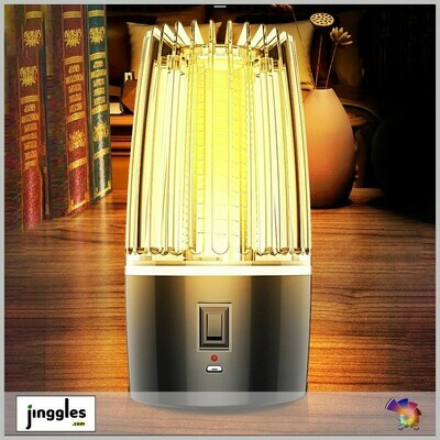 Rechargeable Mosquito Killer Lamp. 4000mA Long Hours