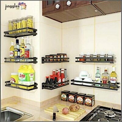 Wall Mounted Kitchen Organizer And Storage Racks. 4 Models