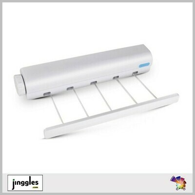Wall Mounted Clothes Drying Hanger. 5xWires. 36.8x6.3cm