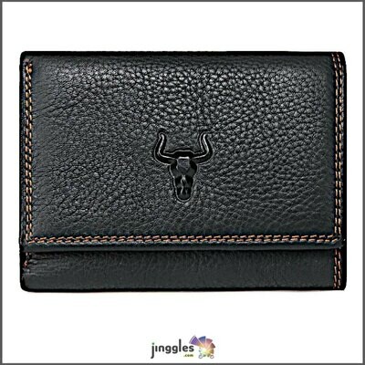 Cowhide Genuine Leather Unisex Wallet