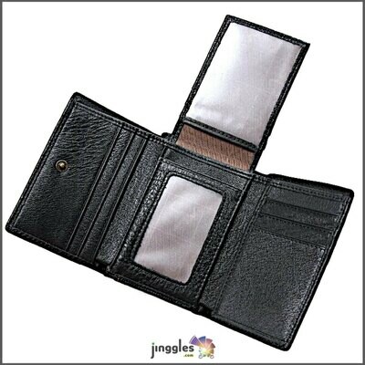 Cowhide Genuine Leather Unisex Wallet