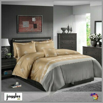 Luxury Bedding 3xPcs/Set for Double Bed. Romantic Venice