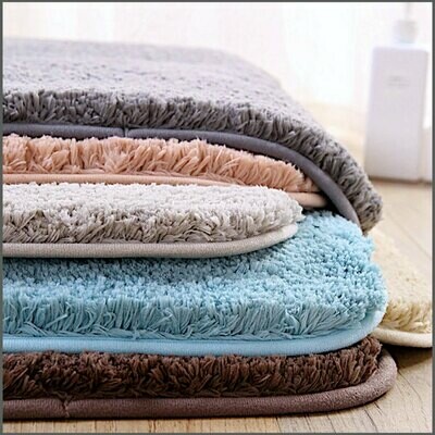Japanese Style Soft Velvet Fluffy Carpet Rug. 60x90cm