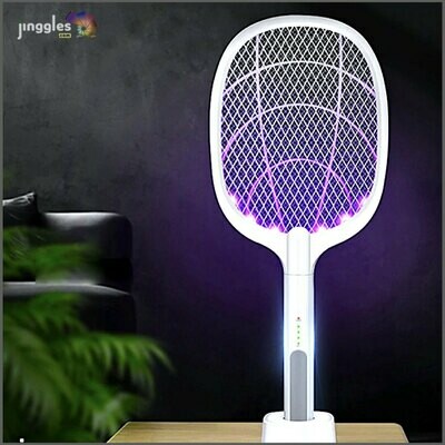 Rechargeable Mosquito Swatter. Battery: 1200mA. 3000V USB