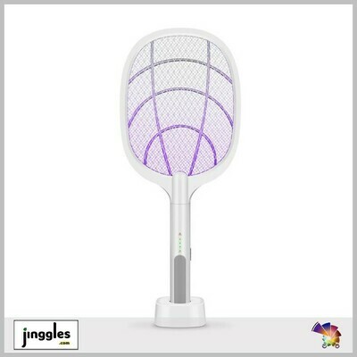 Rechargeable Mosquito Swatter. Battery: 1200mA. 3000V USB