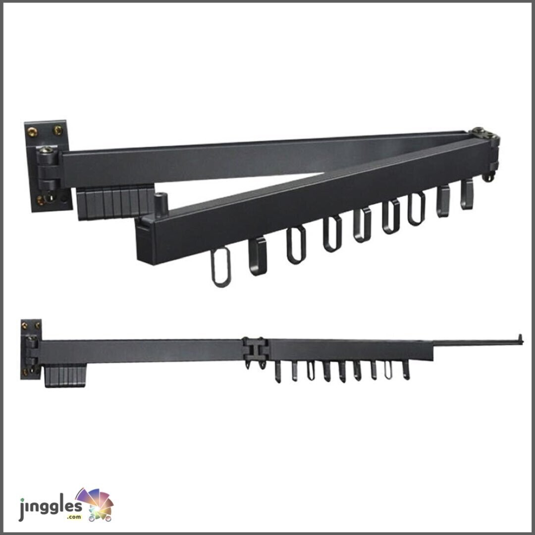 Retractable Clothes Drying Hanger. 62&quot;