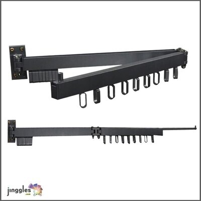 Retractable Clothes Drying Hanger. 62&quot;