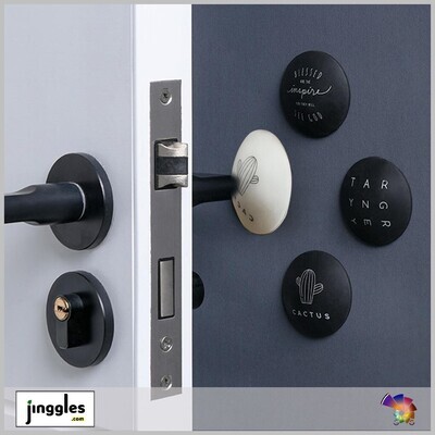 Door Handle Stopper Bumpers. 4pcs/Set