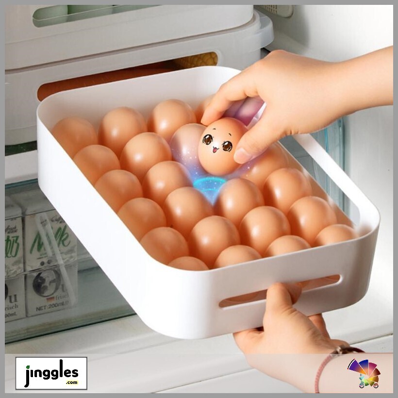 Egg Storage Basket. 24xGrids