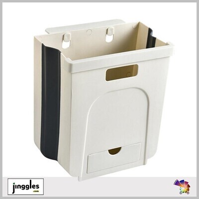Folding Hanging Waste Bin. 8Ltr.