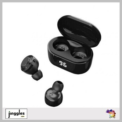 Bluetooth Earphones with Digital LED Display