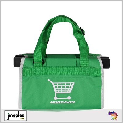Reusable Washable Foldable Non-woven Fabric Cart Trolley Bag For Groceries.