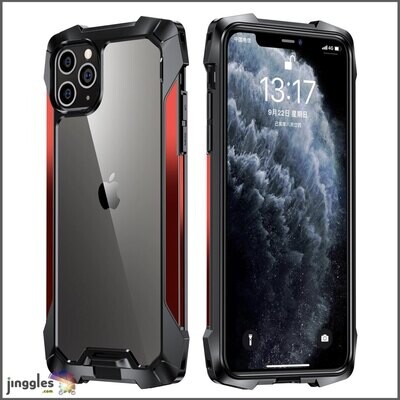 Anti-Drop Soft TPU Metal ​iPhone Case M1.