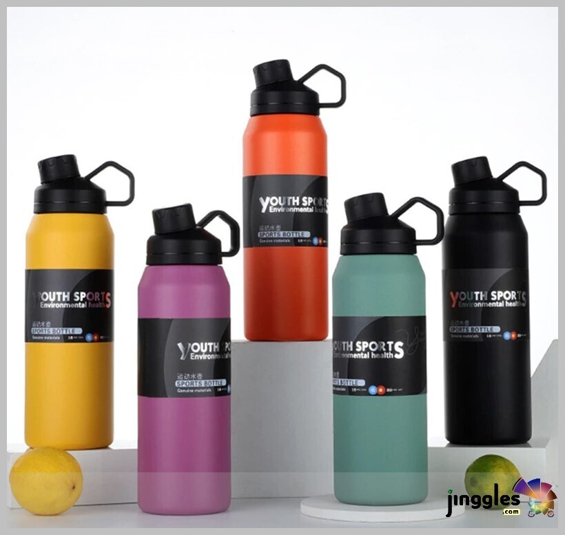 Stainless Steel Sport Thermal Vacuum Flask. 1000ML