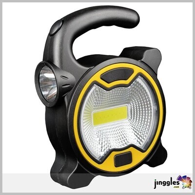 Portable COB LED Lamp Flashlight