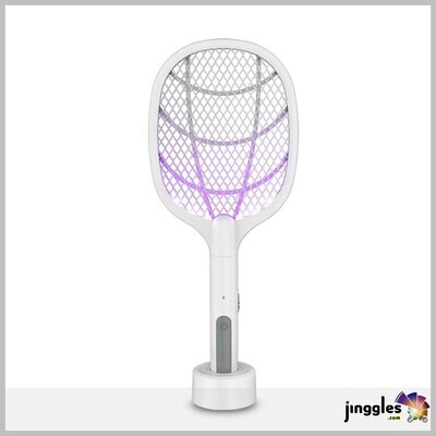Rechargeable Mosquito Swatter. Battery: 500mA. 3000V USB