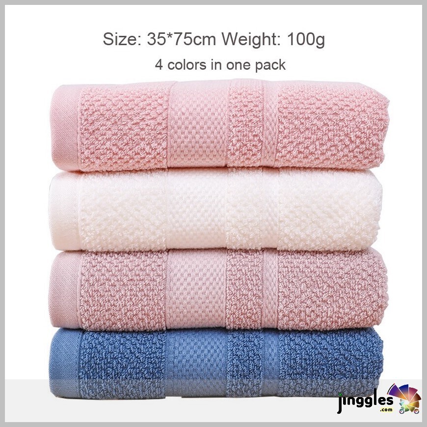 Cotton Face/Hand Towels. Size: 35x75cm