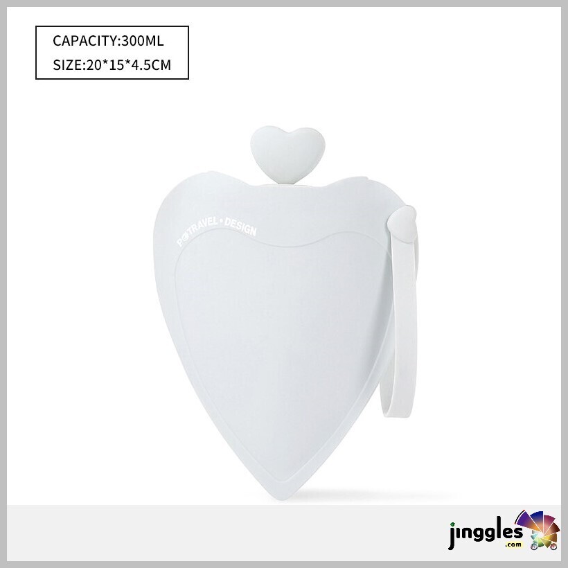 Silicone Hot Water Warmer Bag. 300ML, Colors: Light Grey