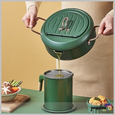 Japanese Oil Filter Pot. 1.4 L
