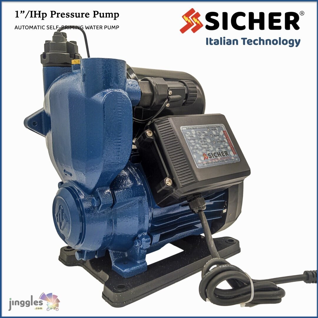Automatic Pressure Water Booster Pump. 1&quot;. 1HP