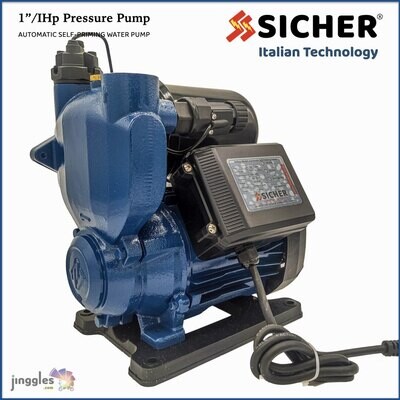 Automatic Pressure Water Booster Pump. 1&quot;. 1HP