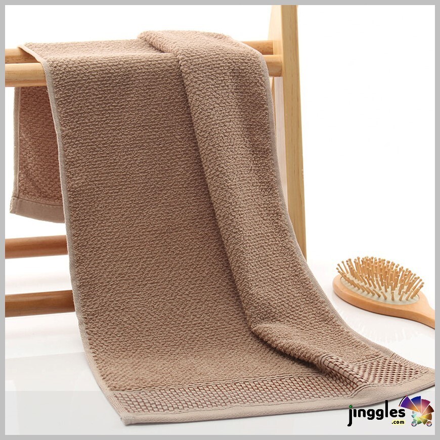 Soft Honeycomb Towel .  70x140cm, Colour: Beige