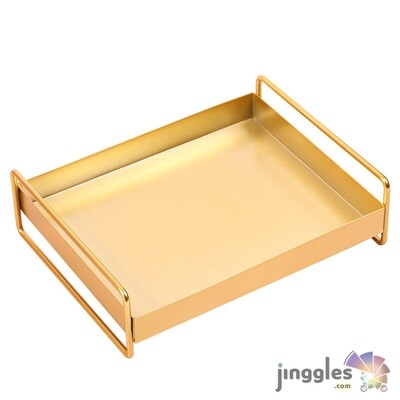 Nordic Style Gold Iron Tray
