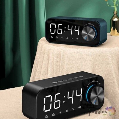 ​Multifunctional LED Mirror Alarm Clock/ Bluetooth Speaker.
