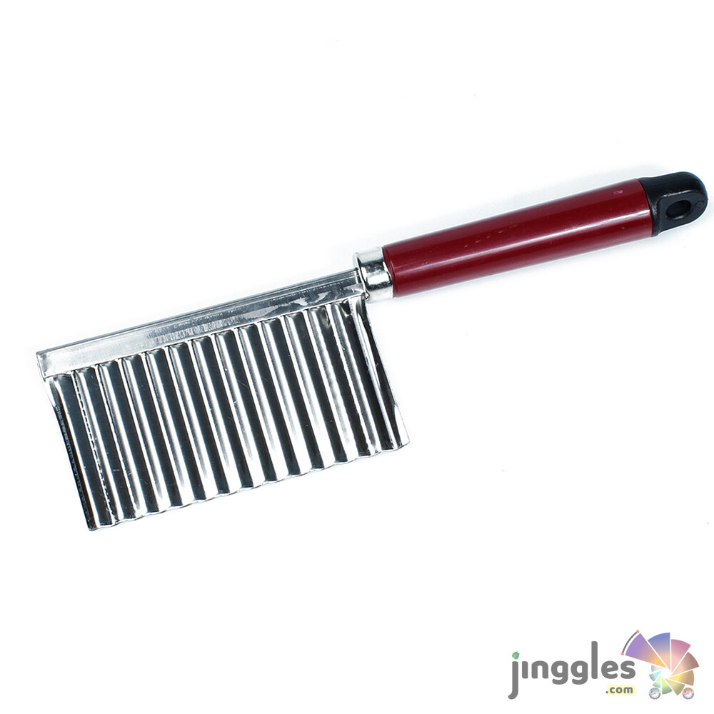Stainless Steel Wavy Edged Knife.