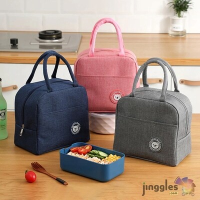 Portable Insulated Thermal​ Lunch Bag.