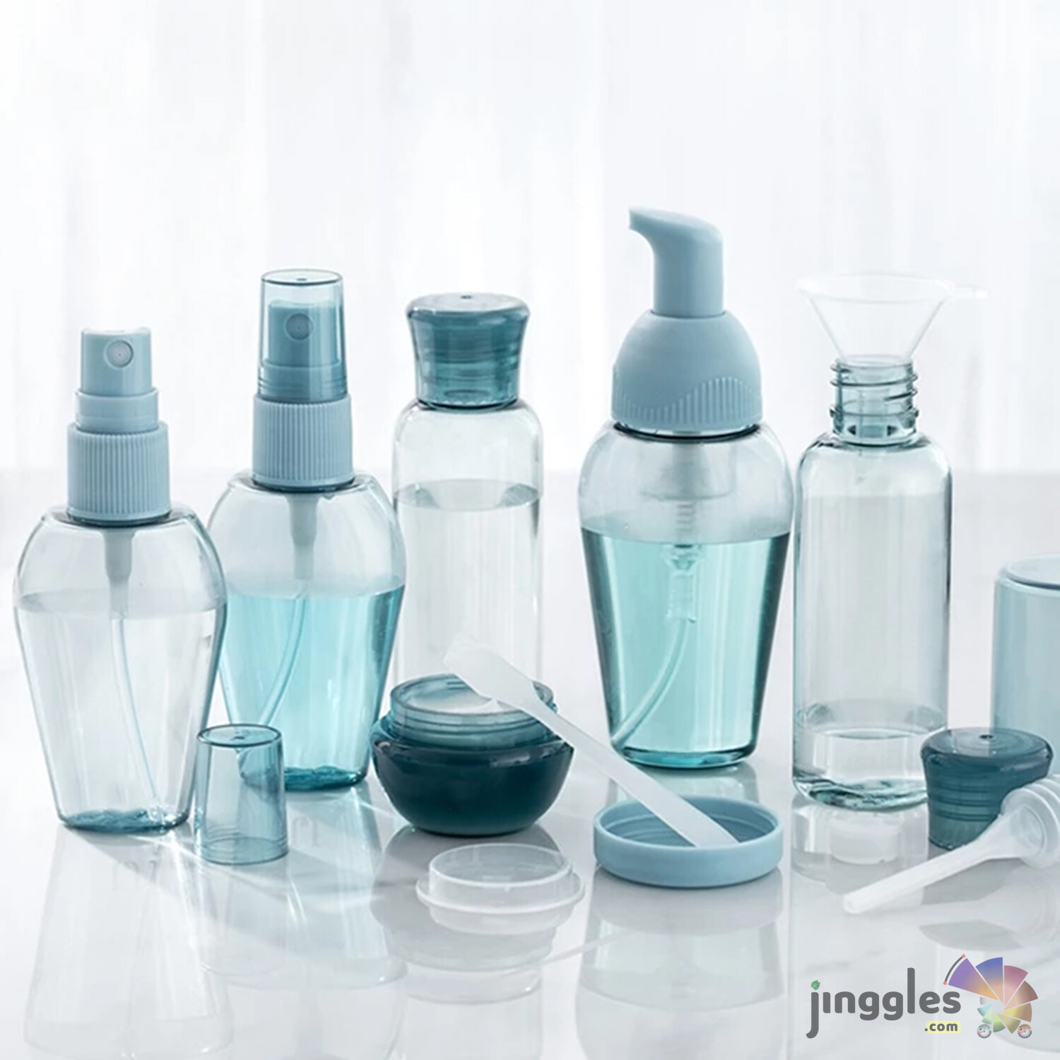 Jordan Judy Collection Cosmetic Storage Bottles 6pcs Set