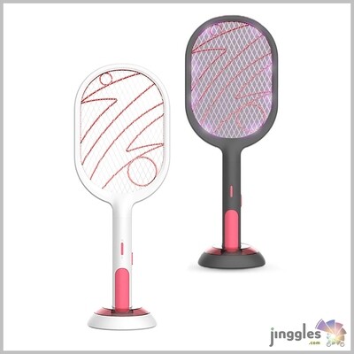 Rechargeable Mosquito Swatter. 1200mA. Black