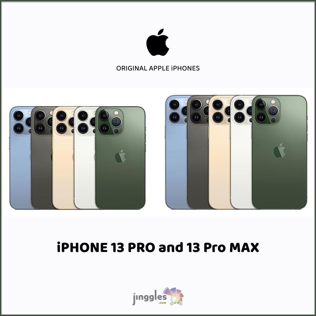 Apple iPhone 13 Pro and 13 Pro Max.