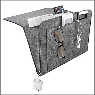 Portable Workstation Items Holder. Dark Grey