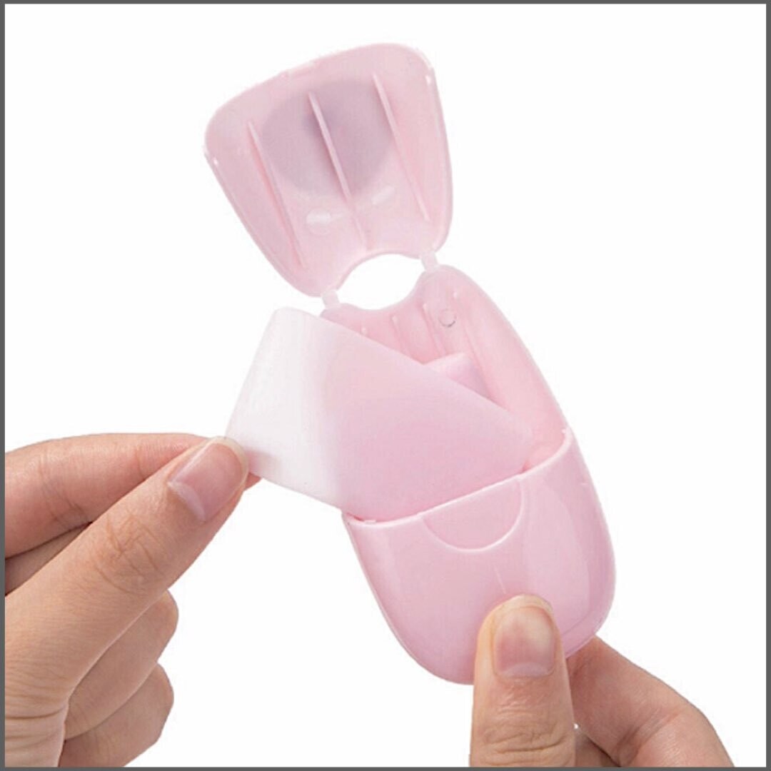 Disposable Hand Washing Paper Soap. 50xLeaves